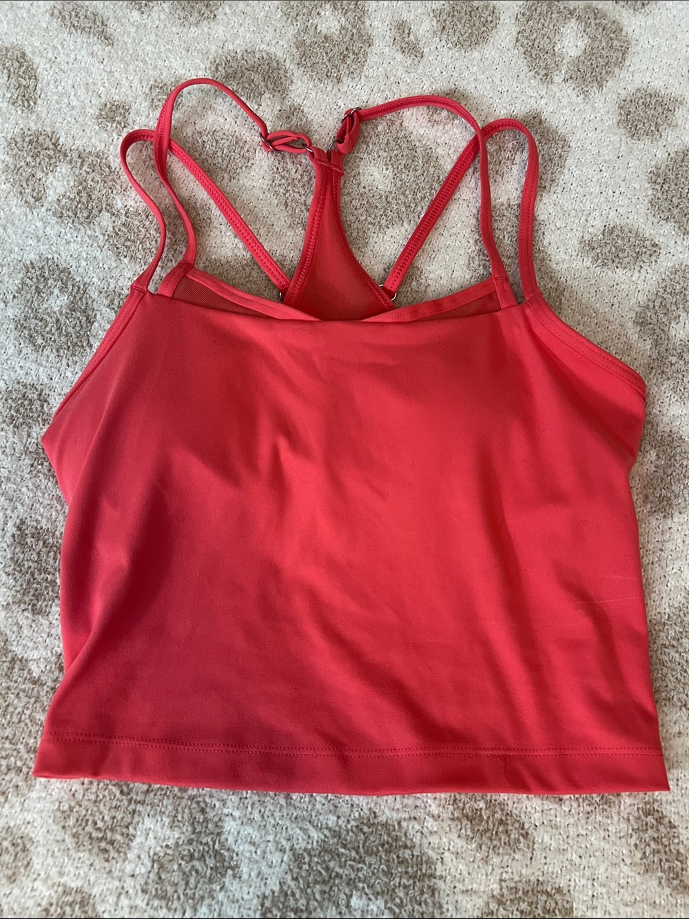 NWOT | SO Pink Racerback Stretch Crop Bralette